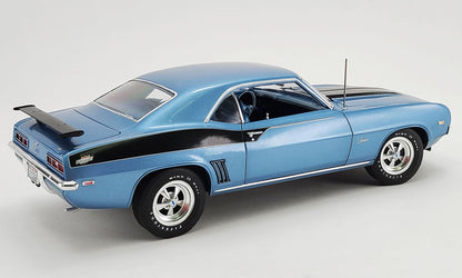 Acme 1969 Chevy Camaro Copo Coupe Blue/Black 1:18