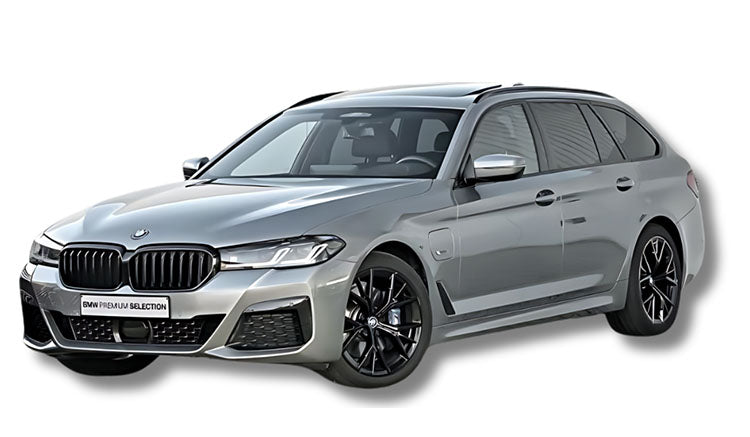 GT Spirit 2023 BMW 530E Xdrive M Sport Touring Wagon Grey Metallic 1:18 Resin