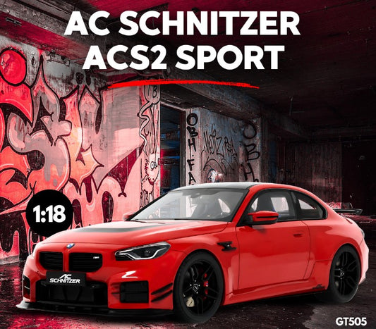 GT Spirit 2023 BMW M2 G82 AC Schnitzer ACS2 Sport Red 1:18