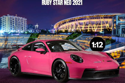 GT Spirit 2021 Porsche 911 992 GT3 Ruby Star Neo 1:12