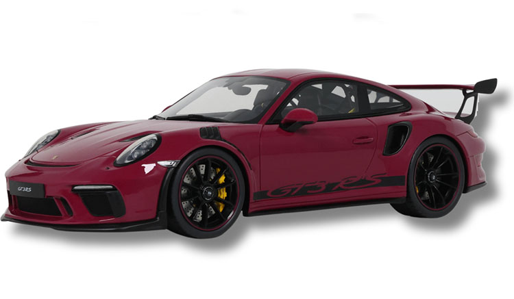 GT Spirit 2019 Porsche 911 991.2 GT3 RS Ruby Star Neo 1:18 Resin