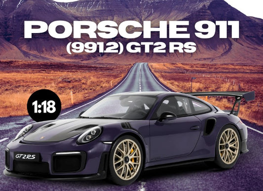 GT Spirit Porsche 911 991.2 GT2 RS w/ Weissach Pkg Ultraviolet (Purple) 1:18