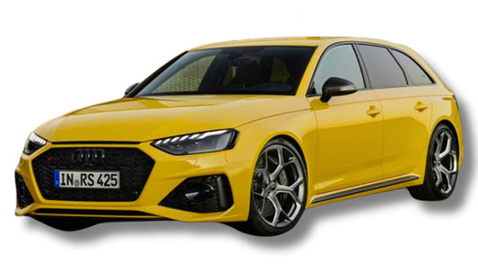 GT Spirit 2024 Audi RS4 Avant B9 25th Anniversary Yellow 1:18 LIMITED, Resin