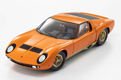 Kyosho Lamborghini Miura P400 Orange and Gold 1:18