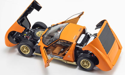 Kyosho Lamborghini Miura P400 Orange and Gold 1:18