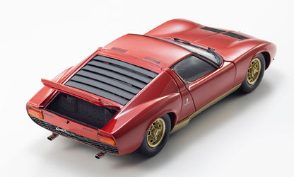 Kyosho Lamborghini Miura P400 Red and Gold 1:18