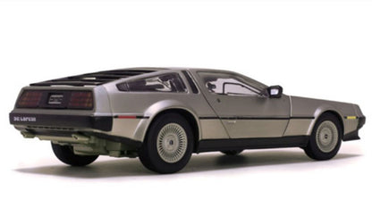 Sun-Star 1981 Delorean DMC LK Coupe Stainless Steel 1:18