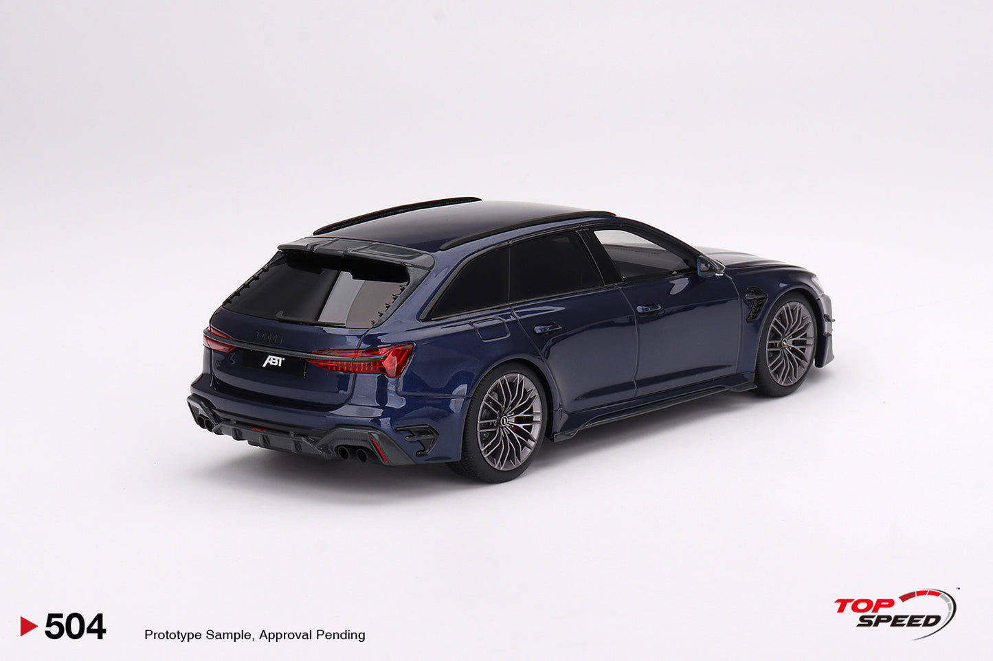 Topspeed 1:18 Audi ABT RS6-R Navarra Blue Metallic