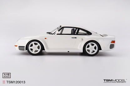 Topspeed Porsche 959 Sport Grand Prix White 1:12