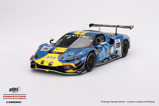 BBR Ferrari 296 GT3 ST Racing #38 2023 24hrs of SPA Blue 1:18