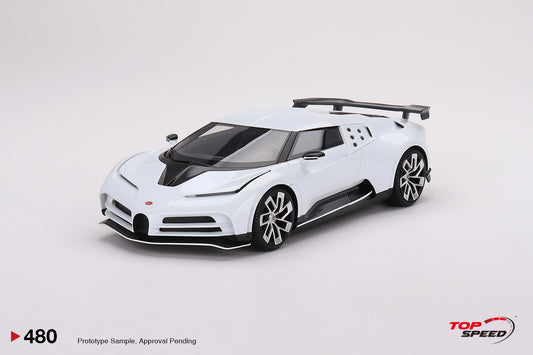 Topspeed 1:18 Bugatti Centodieci  White