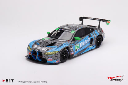 Topspeed  1:18 BMW M4 GT3 #97 Turner Motorsports  IMSA 2023  Laguna Seca GTD 2nd Place