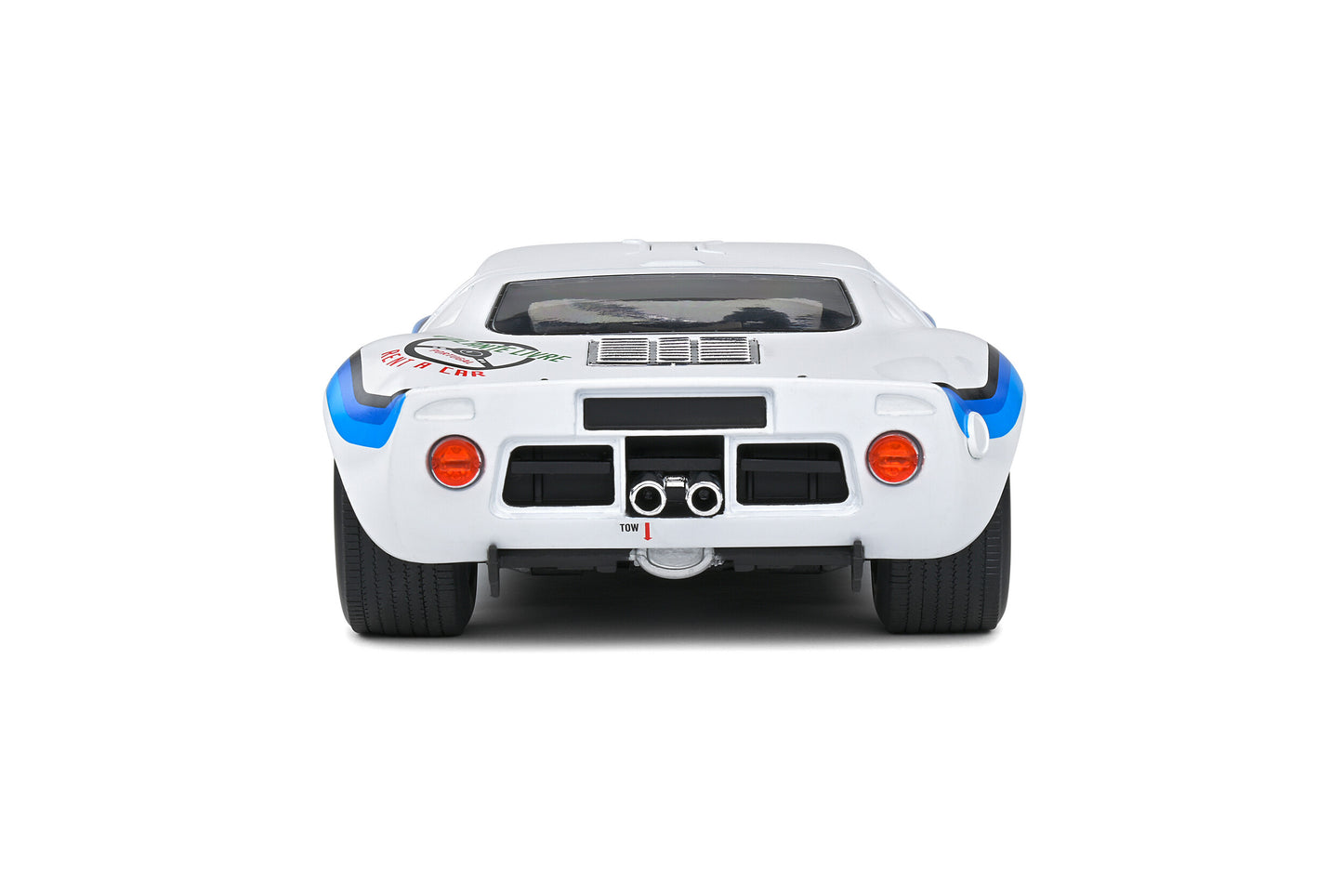 Solido 1973 Ford Gt40 Mk1 Angola Championship No 19 E. Marta, White 1:18