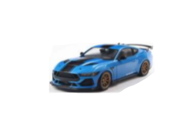 Solido 2025 Ford Shelby Mustang Super Snake Blue w/ Black Stripes 1:18