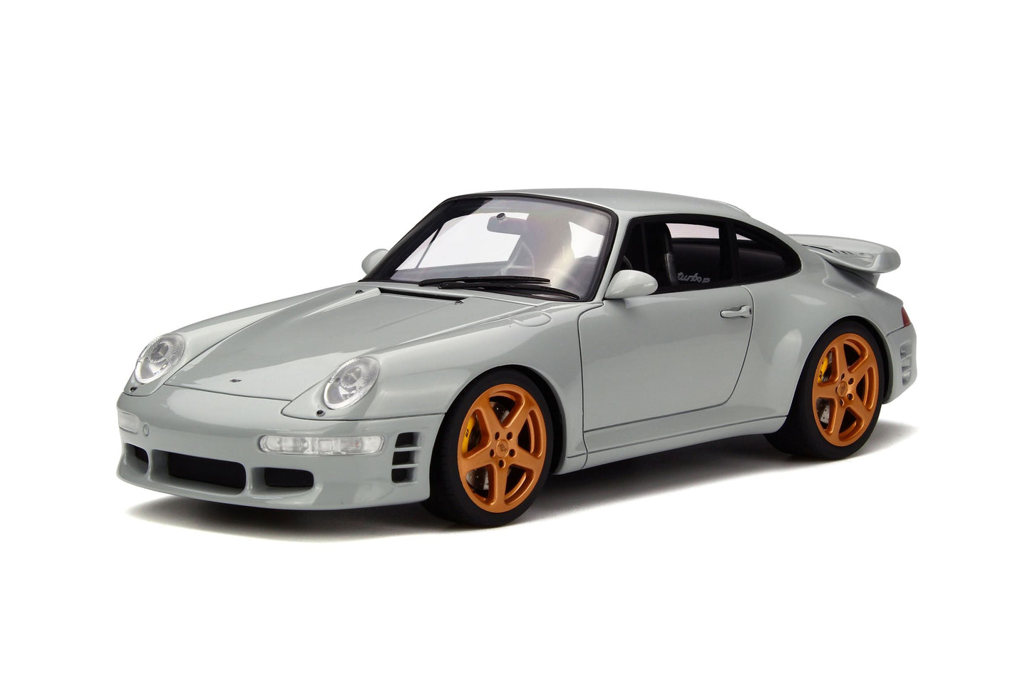 GT Spirit 1998 Porsche 911 993 RUF Turbo R Grey 1:18