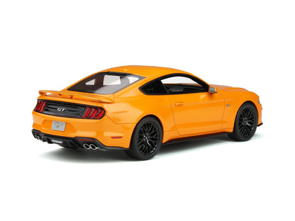 GT Spirit 2019 Ford Mustang GT 5.0 Coupe Orange Fury 1:18 RESIN