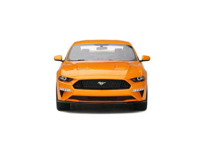 GT Spirit 2019 Ford Mustang GT 5.0 Coupe Orange Fury 1:18 RESIN