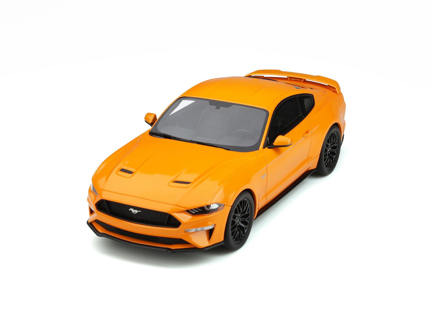 GT Spirit 2019 Ford Mustang GT 5.0 Coupe Orange Fury 1:18 RESIN