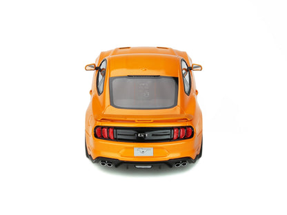 GT Spirit 2019 Ford Mustang GT 5.0 Coupe Orange Fury 1:18 RESIN