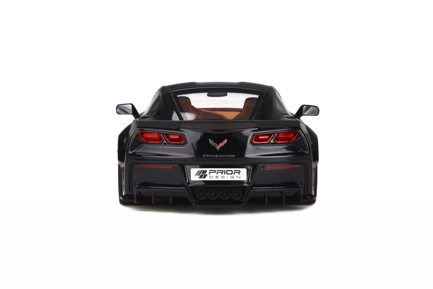 GT Spirit Chevy Corvette C7 Prior Design Hardtop Black 1:18 RESIN