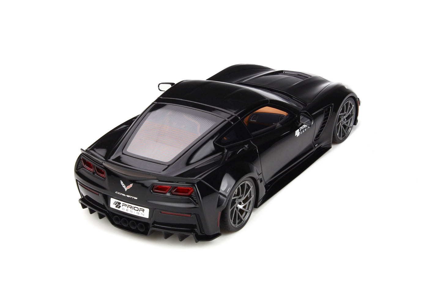 GT Spirit Chevy Corvette C7 Prior Design Hardtop Black 1:18 RESIN