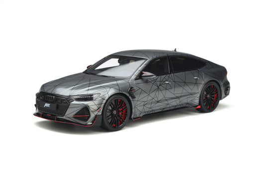 GT Spirit 2020 Audi RS7 R Sportback ABT C8 Daytona Grey Metallic 1:18 Resin