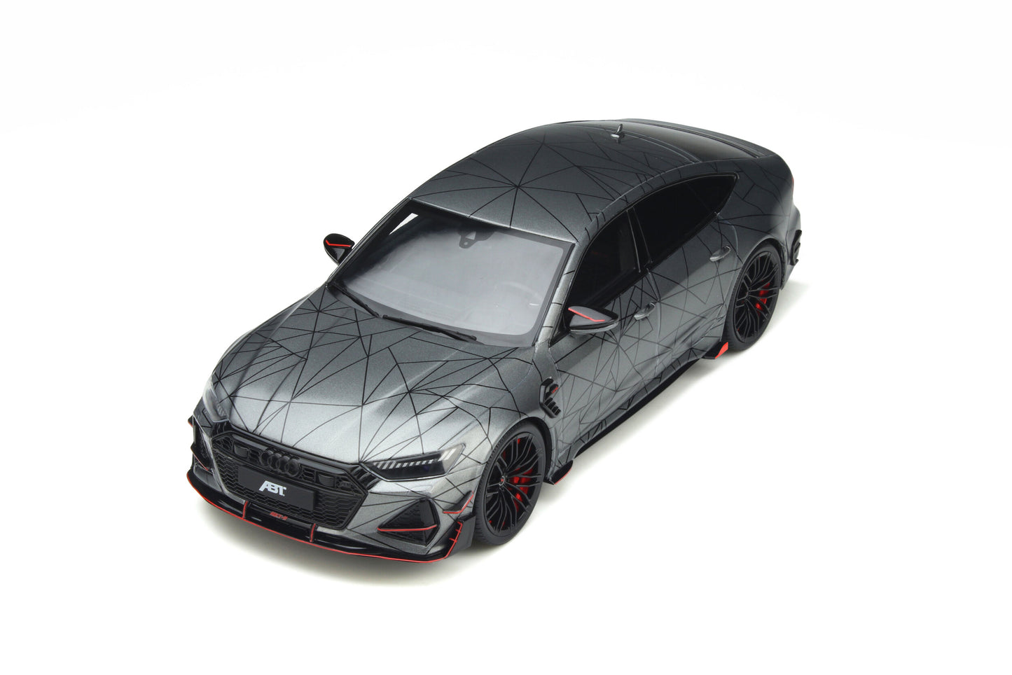 GT Spirit 2020 Audi RS7 R Sportback ABT C8 Daytona Grey Metallic 1:18 Resin