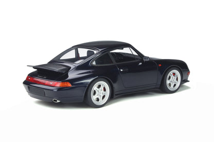 GT Spirit 1995 Porsche 911 993 Carrera RS Hardtop Midnight Blue 1:18 Resin, SEALED