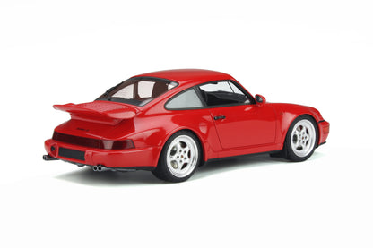 GT Spirit 1994 Porsche 911 (964) Turbo S Flachbau, Guards Red  1:18