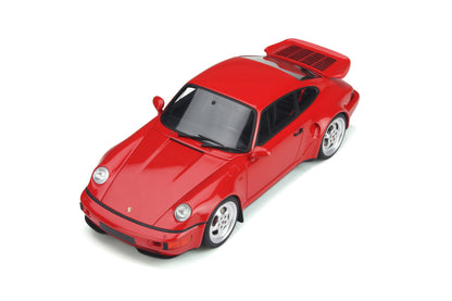 GT Spirit 1994 Porsche 911 (964) Turbo S Flachbau, Guards Red  1:18