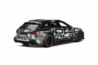 GT Spirit 2020 Audi RS6 Avant C8 Avant Jon Olsson's Leon White Camo 1:18 Resin