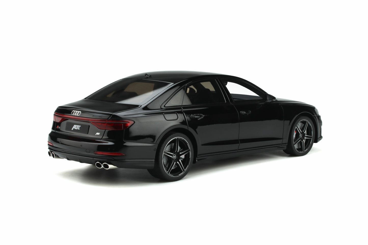 GT Spirit 2020 Audi S8 (D5) Sedan ABT Night Black 1:18