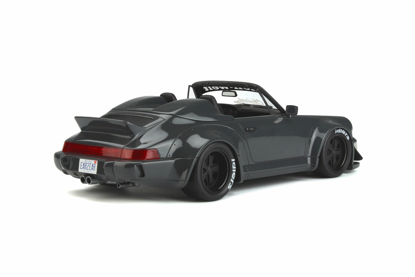 GT Spirit 2022 Porsche 911 964 Speedster RWB Bodykit Chop Shop Grigio Telesto 1:18 Resin