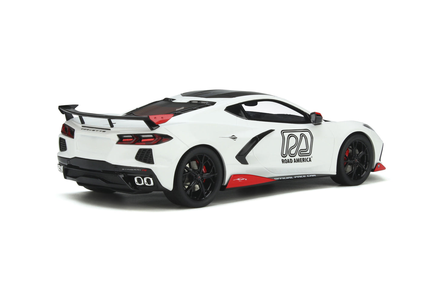 GT Spirit  2020 Chevy Corvette C8 Pace Car Arctic White 1:18 RESIN