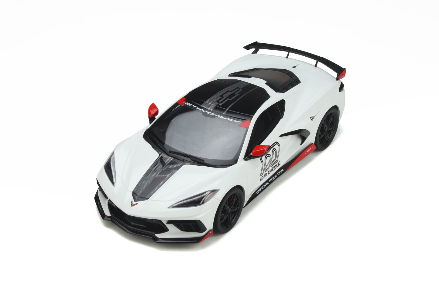 GT Spirit  2020 Chevy Corvette C8 Pace Car Arctic White 1:18 RESIN