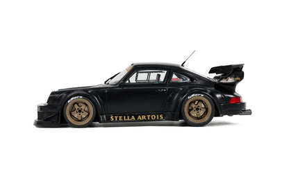 GT Spirit 2008 Porsche 911 930 RWB Stella Artois Matte Black 1:18 Resin