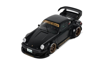 GT Spirit 2008 Porsche 911 930 RWB Stella Artois Matte Black 1:18 Resin