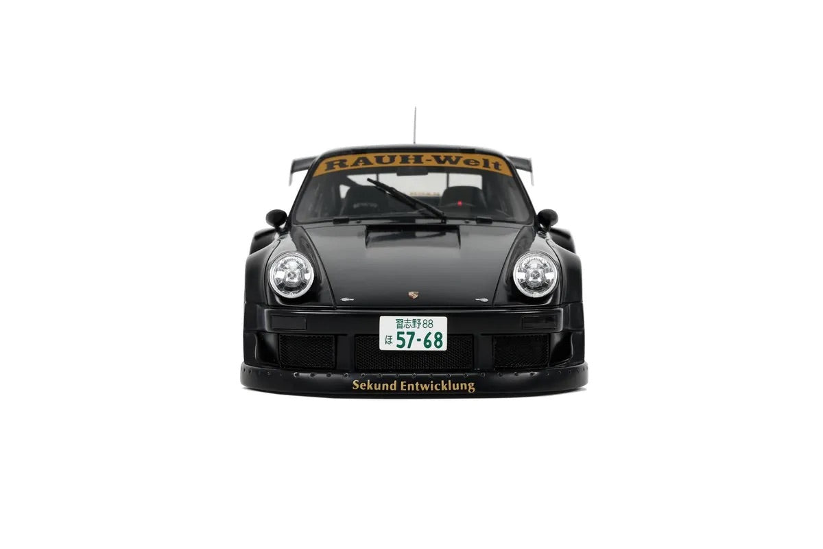 GT Spirit 2008 Porsche 911 930 RWB Stella Artois Matte Black 1:18 Resin