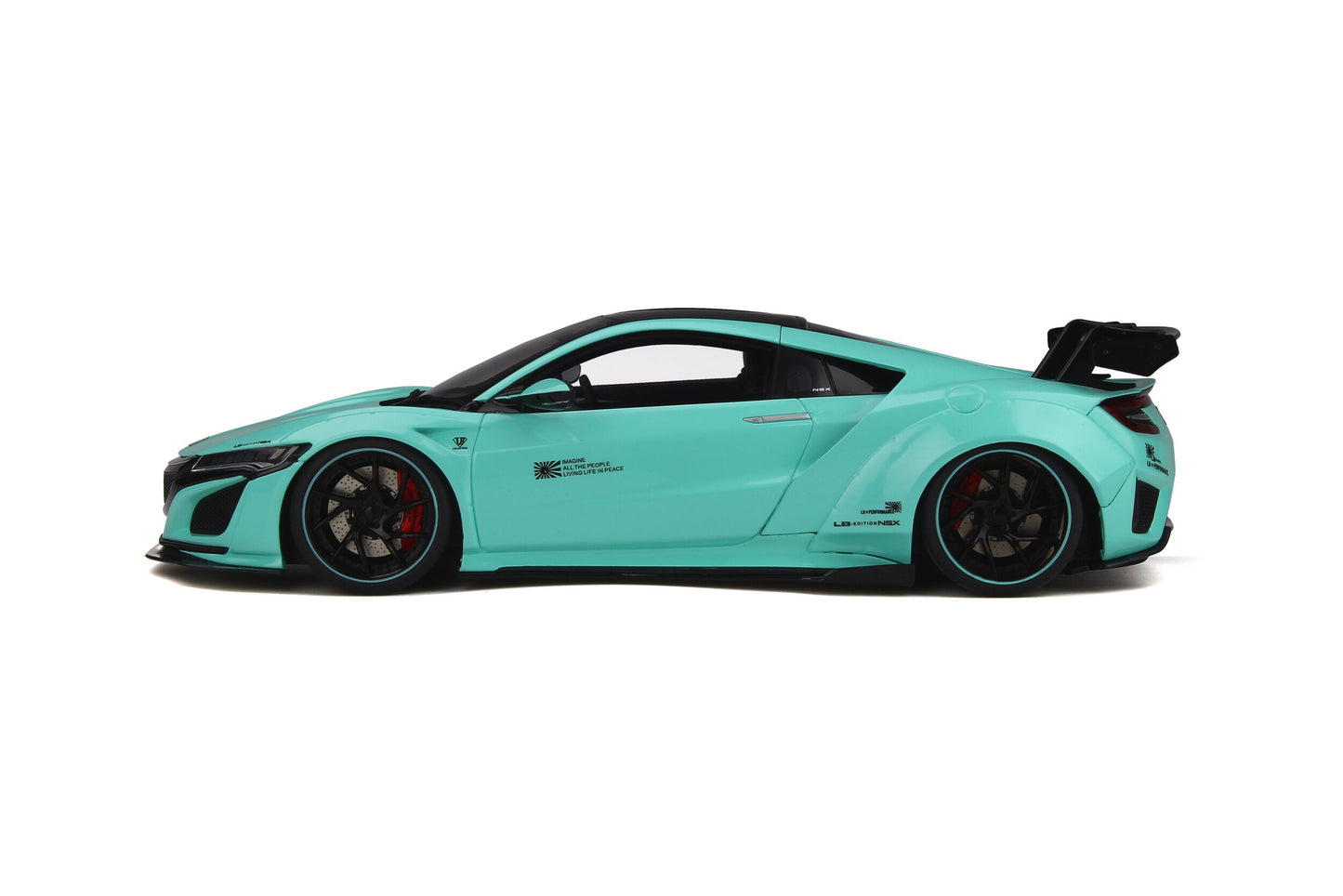 GT Spirit Honda NSX RHD by LB Works Tiffany Blue 1:18 Resin, SEALED