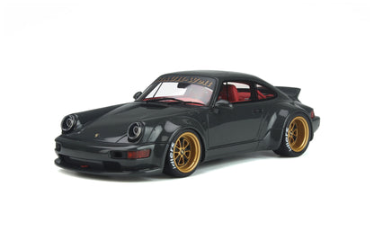 GT Spirit 2018 Porsche 911 964 RWB Bourgogne Grey 1:18 Resin