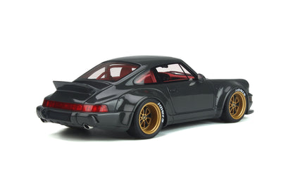 GT Spirit 2018 Porsche 911 964 RWB Bourgogne Grey 1:18 Resin