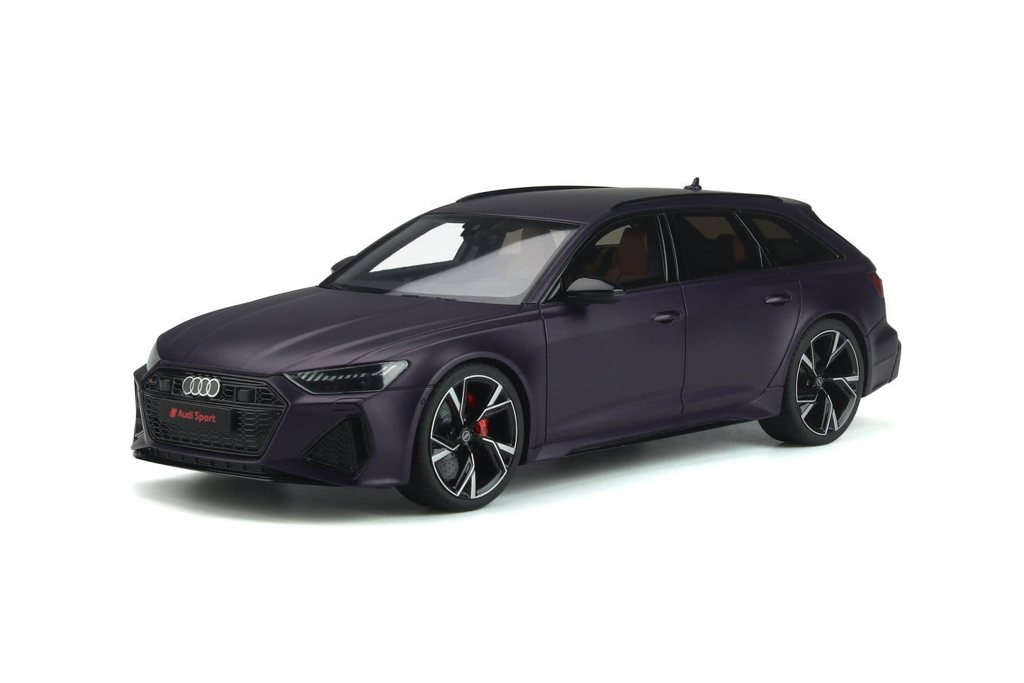 GT Spirit 2021 Audi RS6 Avant C8 Matte Merlin Purple 1:18 Resin, LIMITED