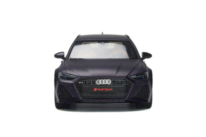 GT Spirit 2021 Audi RS6 Avant C8 Matte Merlin Purple 1:18 Resin, LIMITED