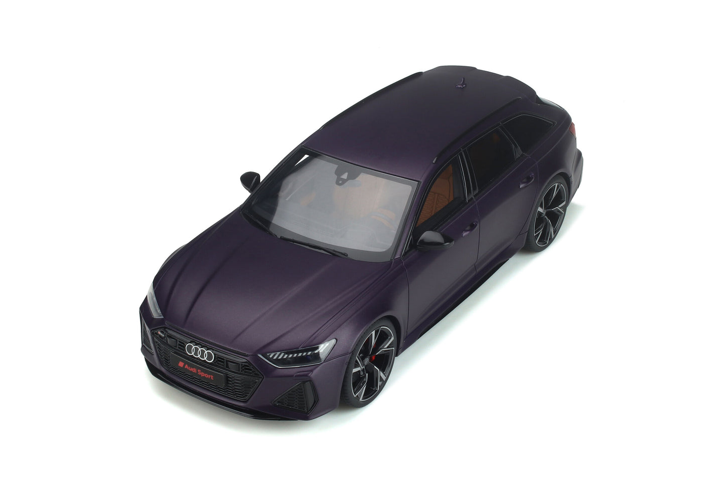 GT Spirit 2021 Audi RS6 Avant C8 Matte Merlin Purple 1:18 Resin, LIMITED