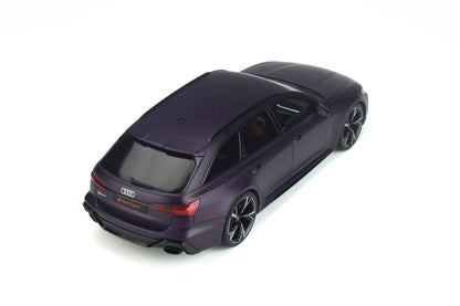 GT Spirit 2021 Audi RS6 Avant C8 Matte Merlin Purple 1:18 Resin, LIMITED