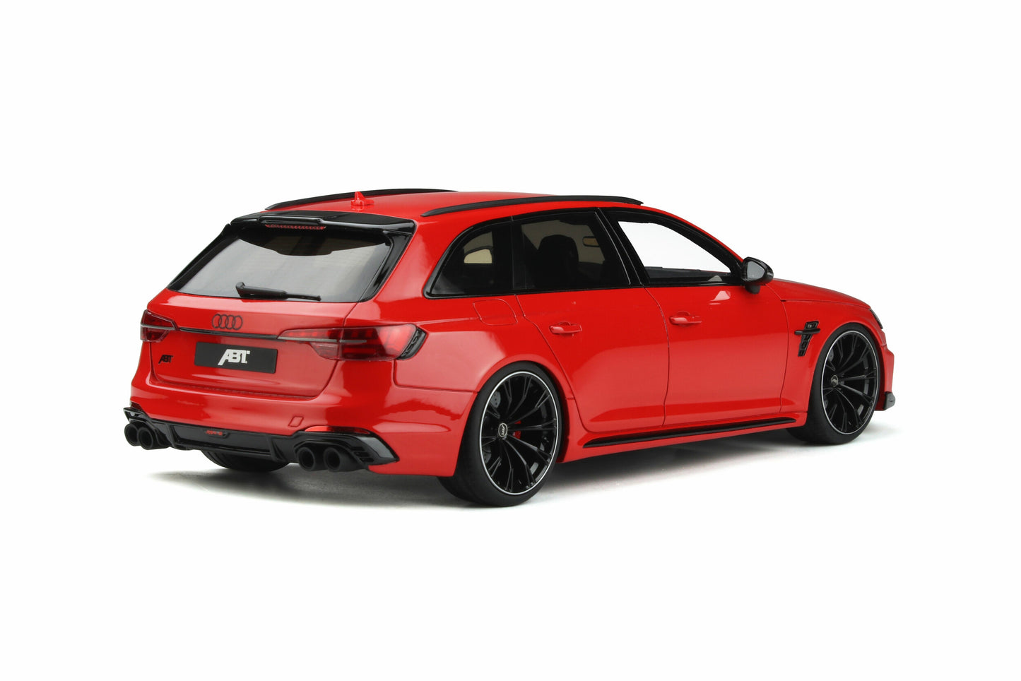 GT Spirit 2020 Audi RS4-S Avant B9 ABT Tango Red 1:18 LIMITED, Resin