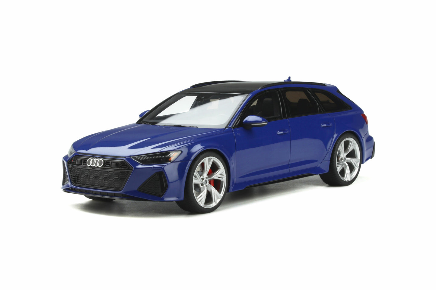 GT Spirit 2020 Audi RS6 Avant C8 Tribute Edition Nogaro Blue 1:18 Resin, LIMITED