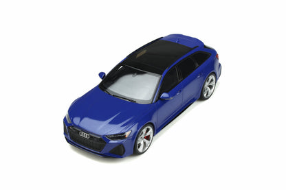 GT Spirit 2020 Audi RS6 Avant C8 Tribute Edition Nogaro Blue 1:18 Resin, LIMITED