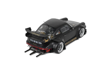 GT Spirit 2010 Porsche 911 930 RWB Stella Artois 2.0 Matte Black 1:18 Resin