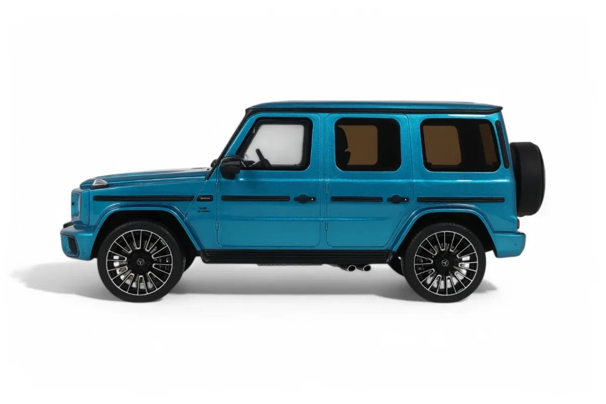 GT Spirit 2024 Mercedes Benz G63 AMG (W463) Hyper Blue Magno 1:18